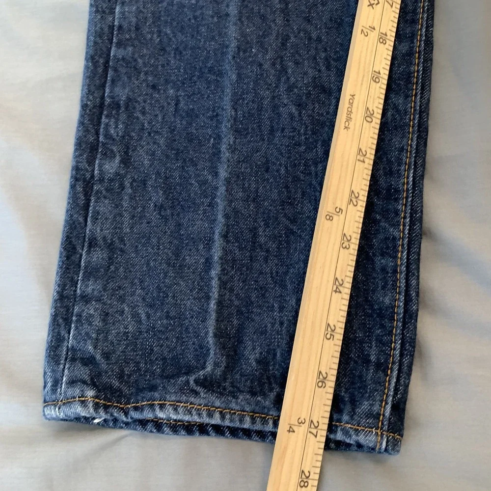 Levis‎ 501 Jeans Mens 36x30 Blue Denim Straight Leg Button Fly Classic Fit